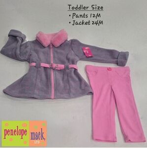 Penelope Mack 2 Piece Jacket & Pant - Toddler Size 12M & 24M